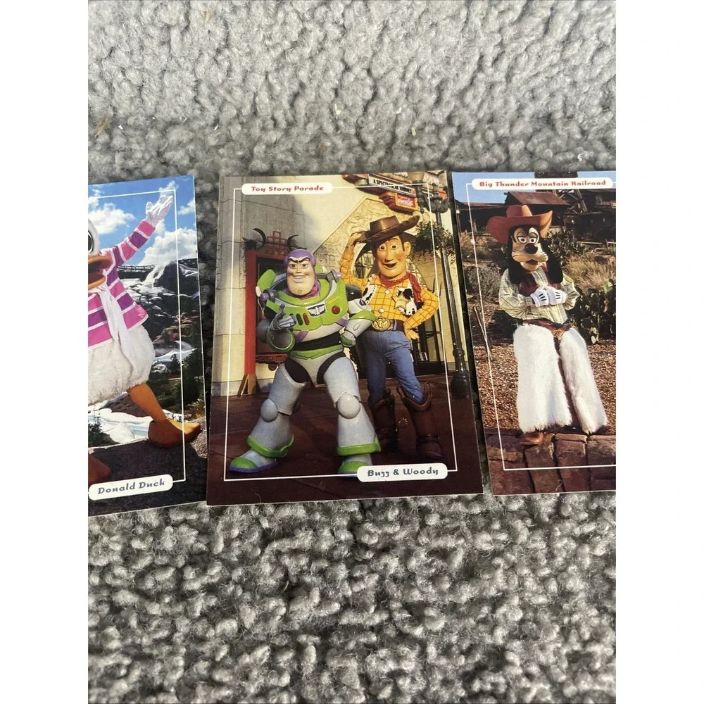Disney's 25th Anniversary Disney World Promo Card Set of  5    1996 - Kodak